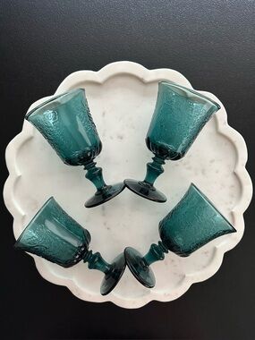 La Rochere Amboise Night Blue Wine Glasses Set of 4